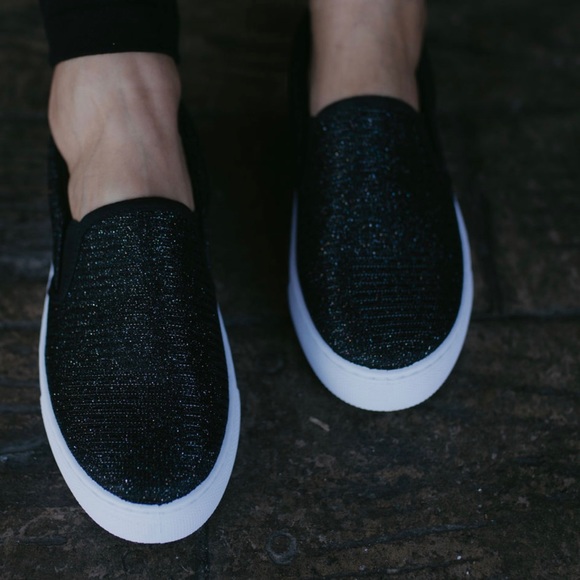 Multi glitter slip ons - Picture 2 of 3